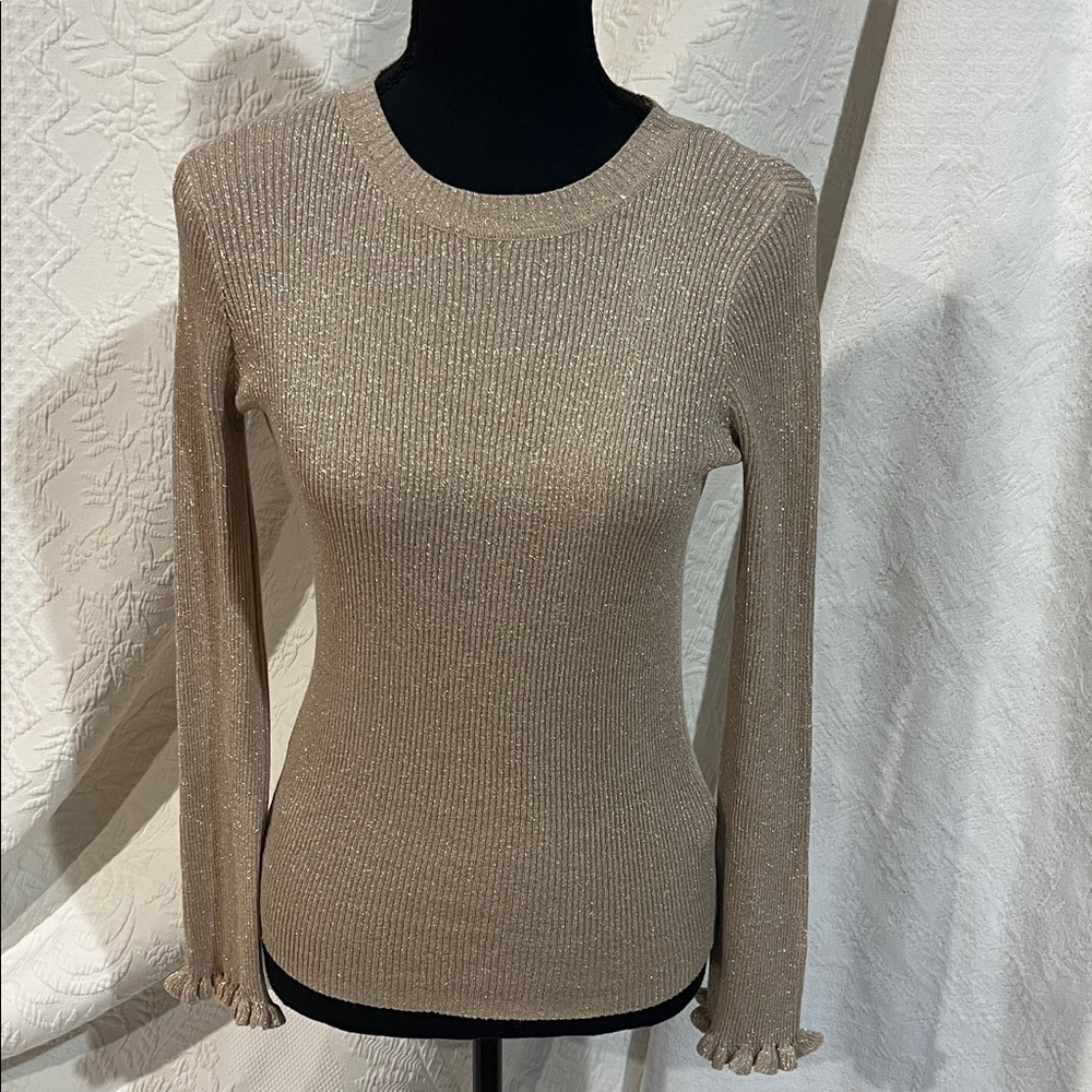 JCL gold‎ metallic top, size medium